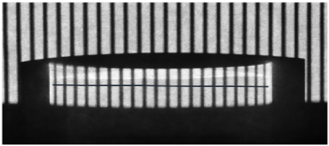 Use of structured light in 3D reconstruction of transparent objects